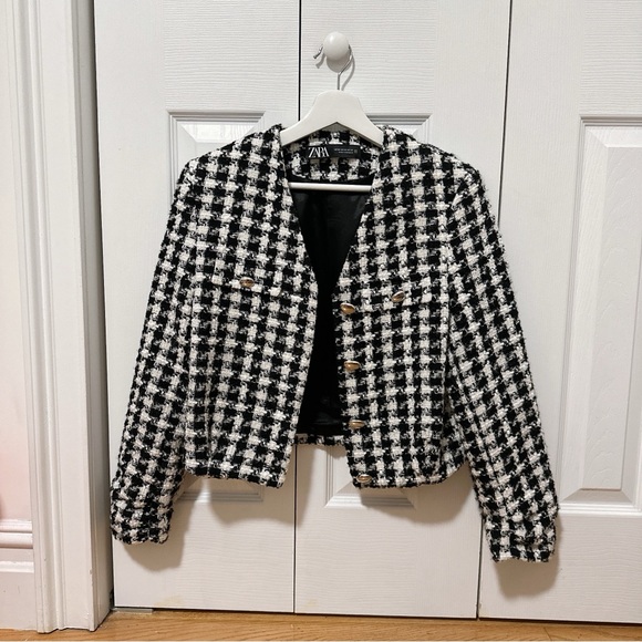 Zara structured jacket - Picture 7 of 10
